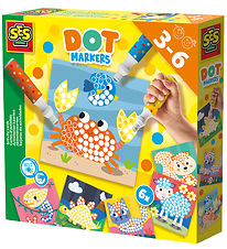 SES Creative Priktuscher - 3 Farver XXL - Aktivitetskort