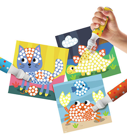 SES Creative Priktuscher - 3 Farver XXL - Aktivitetskort