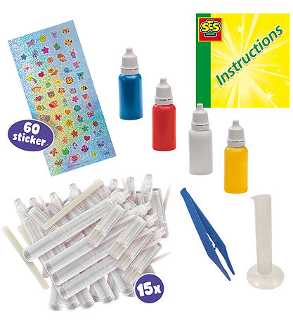 SES Creative Kreasæt - Lav Dine Egne Tusser - 15 Farver SES Creative Kreasæt - Lav Dine Egne Tusser - 15 Farver