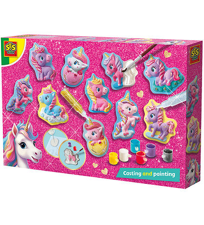 SES Creative Støb & Mal - Enhjørning Babyer SES Creative Støb & Mal - Enhjørning Babyer