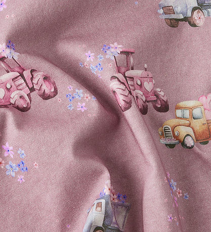 Name It T-shirt - NmfHelga - Elderberry w. Print