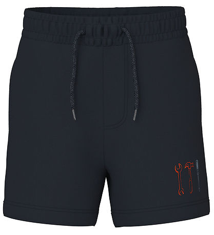 Name It Shorts - NmmHuxi - Navy Blazer w. Print