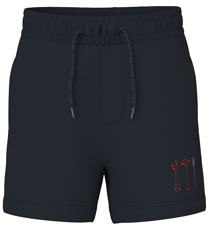 Name It Shorts - NmmHuxi - Navy Blazer m. Print