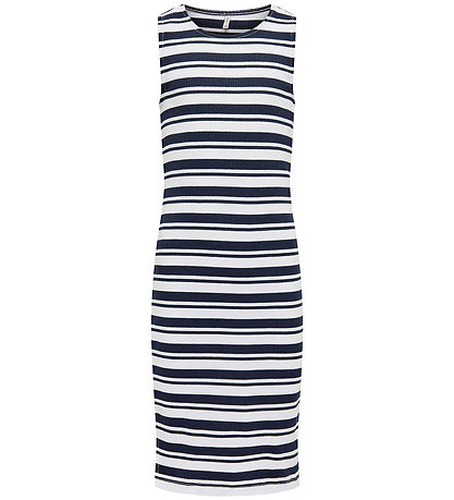 Kids Only Kjole - Rib - KogBelfast - Night Sky/Mix White
