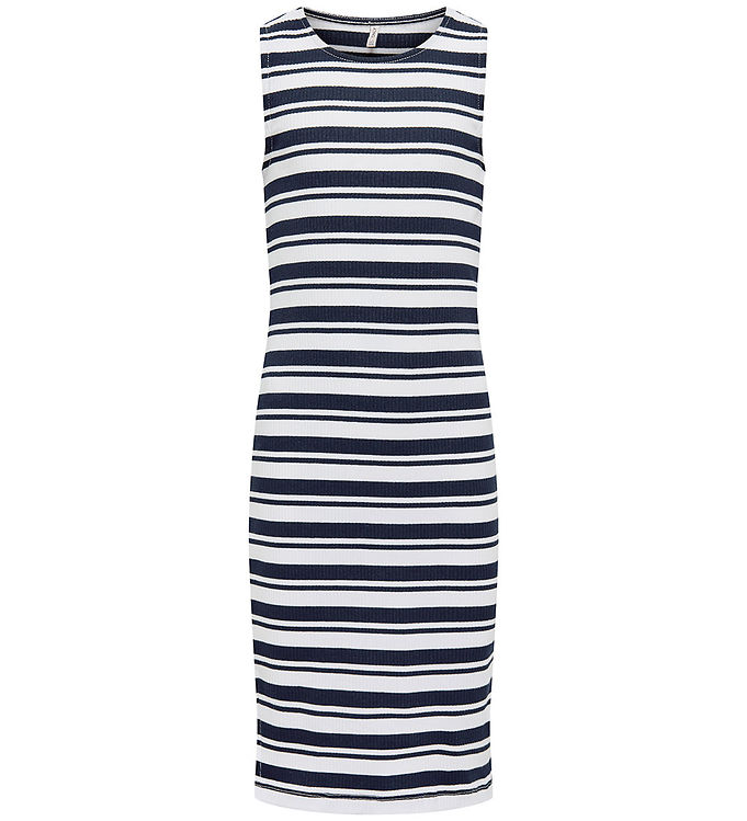 Kids Only Kjole - Rib - KogBelfast - Night Sky/Mix White