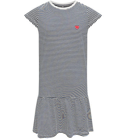 Kids Only Kjole - KogPisa - Cloud Dancer/Sky Captain Kids Only Kjole - KogPisa - Cloud Dancer/Sky Captain