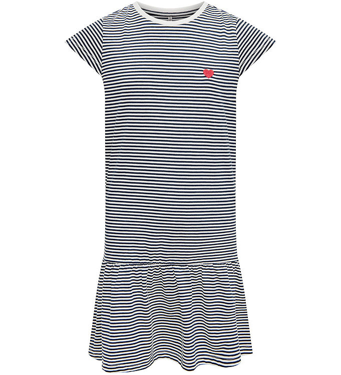 Kids Only Kjole - KogPisa - Cloud Dancer/Sky Captain