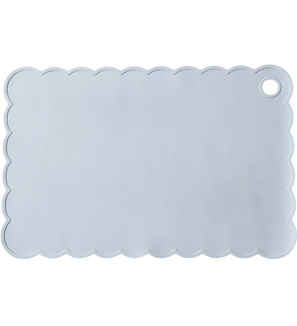 Jack o Juno Dækkeserviet - Silikone - Poppy - Glacier Grey