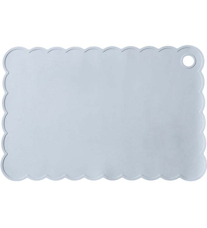 Jack o Juno Dækkeserviet - Silikone - Poppy - Glacier Grey