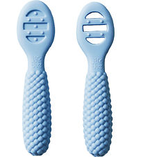 Jack o Juno Babyskeer - Silikone - 2-pak - Bubble - Pale Blue Jack o Juno Babyskeer - Silikone - 2-pak - Bubble - Pale Blue