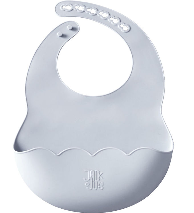 Jack o Juno Hagesmæk - Silikone - Poppy - Glacier Grey