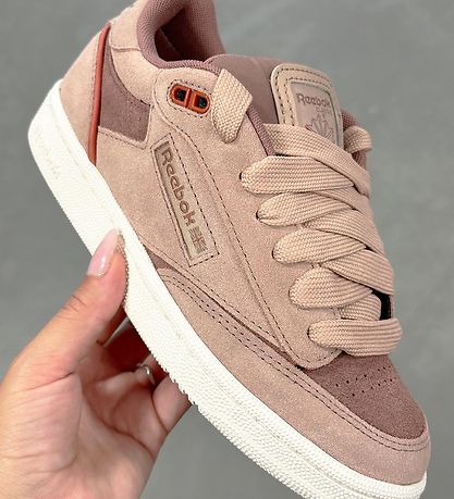 Reebok Sko - Club B Bulc - Brown/Red