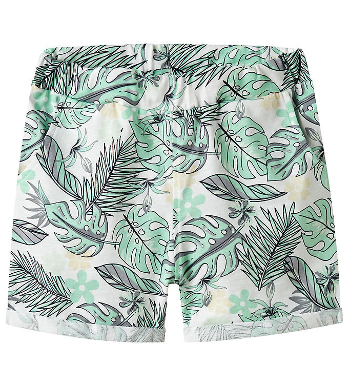 Name It Shorts - NmmValmas - Bright White m. Print
