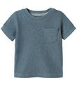 Name It T-shirt - Rib - NbmJush - Blue Mirage