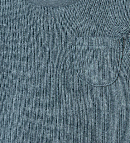 Name It T-shirt - Rib - NbmJush - Blue Mirage Name It T-shirt - Rib - NbmJush - Blue Mirage