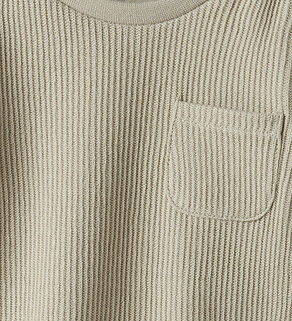 Name It T-shirt - Rib - NbmJush - Peyote Name It T-shirt - Rib - NbmJush - Peyote
