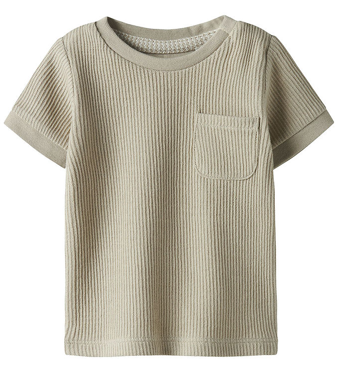 Name It NbmJush Rib T-shirt - Peyote