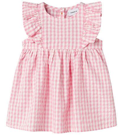 Name It Kjole - NbfHalmi - Cameo Pink m. Tern