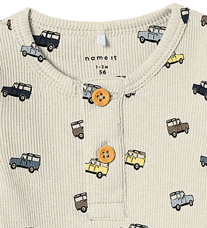 Name It Body l/æ - Rib - NbmHukab - Peyote Melange m. Biler Name It Body l/æ - Rib - NbmHukab - Peyote Melange m. Biler