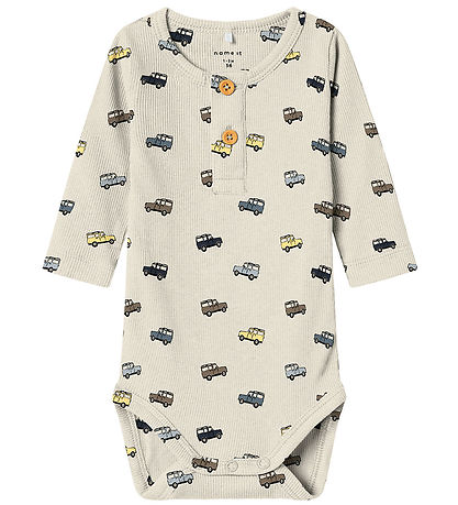 Name It Body l/æ - Rib - NbmHukab - Peyote Melange m. Biler Name It Body l/æ - Rib - NbmHukab - Peyote Melange m. Biler