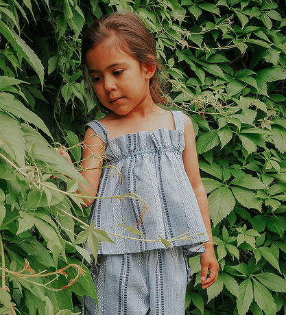 Fliink Top - Ruffle - Amie - Navy