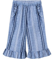 Fliink Bukser - Ruffle - Amie - Navy Fliink Bukser - Ruffle - Amie - Navy