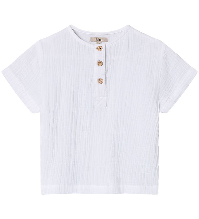 Fliink Skjorte - Cha Cha - Cloud Dancer