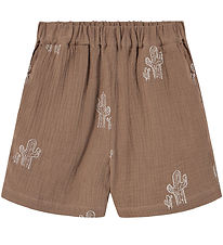 Fliink Shorts - Hello - Pine Bark Cactus Aop