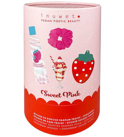 Inuwet Gavesæt - Strawberry - Sweet Pink