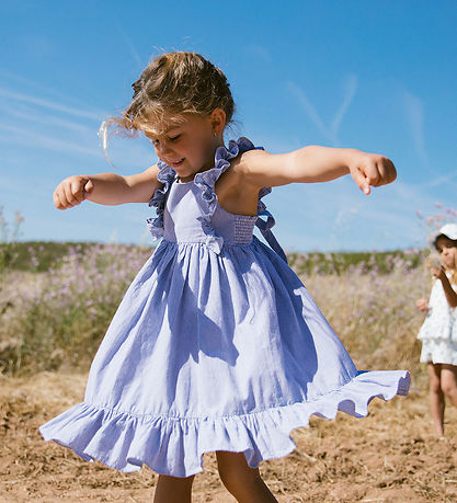 MarMar Kjole - Danita Frill - Navy Stripe MarMar Kjole - Danita Frill - Navy Stripe