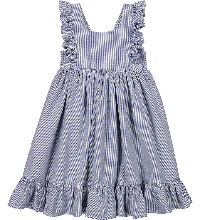 MarMar Kjole - Danita Frill - Navy Stripe