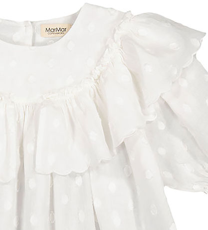 MarMar Kjole - Delsa - Gentle White MarMar Kjole - Delsa - Gentle White
