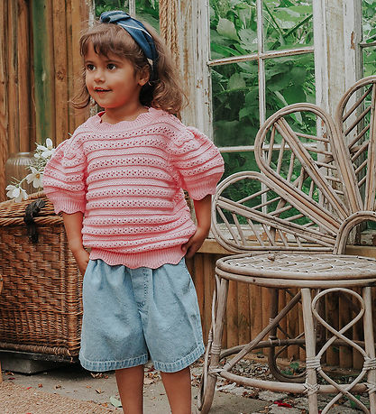 Fliink T-shirt - Strik - Magic - Begonia Pink