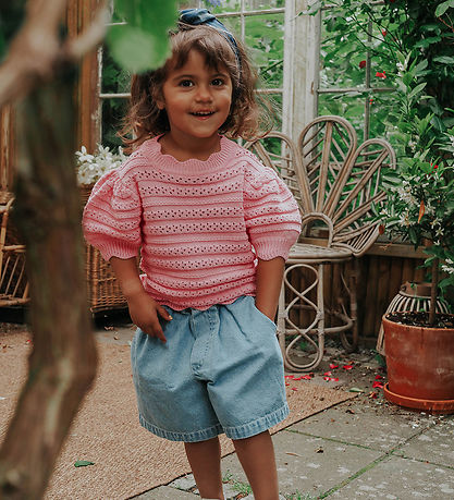 Fliink T-shirt - Strik - Magic - Begonia Pink