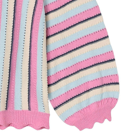 Fliink Bluse - Strick - Bowie Stripe - Sandshell Multi