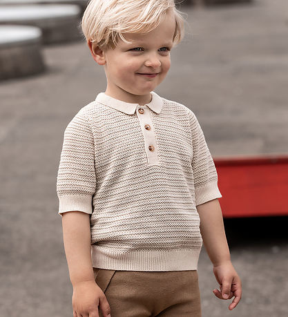 Fliink Polo - Strik - Utily - Sandshell Fliink Polo - Strik - Utily - Sandshell