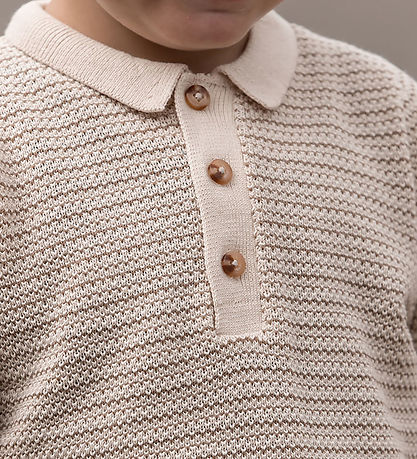 Fliink Polo - Strik - Utily - Sandshell Fliink Polo - Strik - Utily - Sandshell