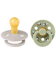BIBS Colour Sutter - Str. 1 - 2-pak - Rund - Mushroom Mix BIBS Colour Sutter - Str. 1 - 2-pak - Rund - Mushroom Mix
