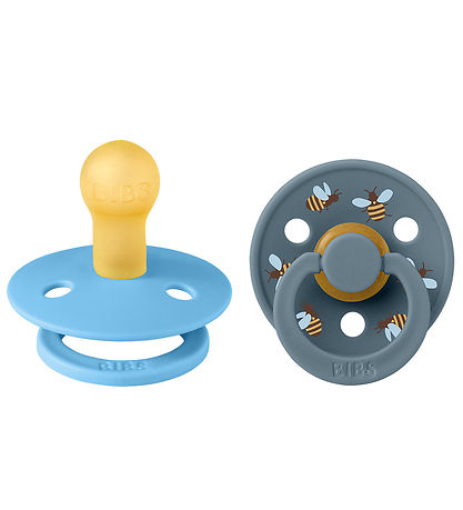 BIBS Colour Sutter - Str. 1 - 2-pak - Rund - Breeze Mix BIBS Colour Sutter - Str. 1 - 2-pak - Rund - Breeze Mix