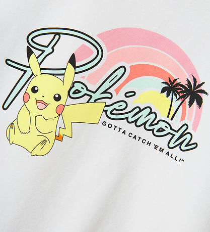 Name It T-shirt - NkfMora - Pokémon - Bright White Name It T-shirt - NkfMora - Pokémon - Bright White
