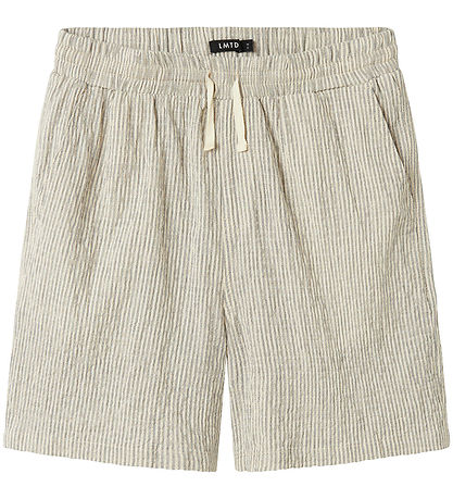 LMTD Shorts - NlmHugo - Turtledove m. Striber LMTD Shorts - NlmHugo - Turtledove m. Striber