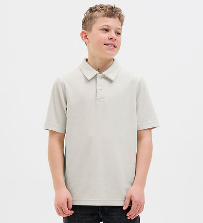 Jack & Jones Polo - Frotté - JPRBlaben - Cloud Dancer Jack & Jones Polo - Frotté - JPRBlaben - Cloud Dancer