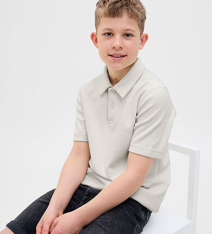 Jack & Jones Polo - Frotté - JPRBlaben - Cloud Dancer Jack & Jones Polo - Frotté - JPRBlaben - Cloud Dancer