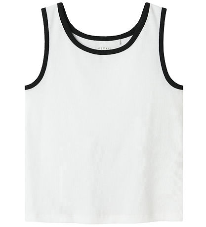 Name It Tanktop - Rib - NkfJally - Bright White