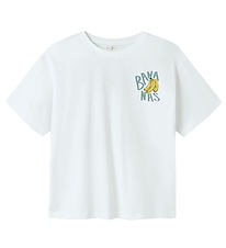 Name It T-shirt - NkmJacob - Bright White/Lemon Drop Name It T-shirt - NkmJacob - Bright White/Lemon Drop