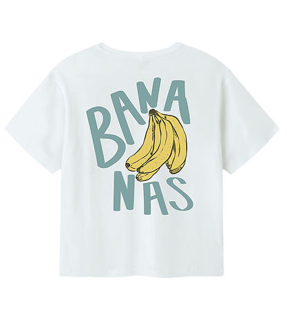 Name It T-shirt - NkmJacob - Bright White/Lemon Drop Name It T-shirt - NkmJacob - Bright White/Lemon Drop