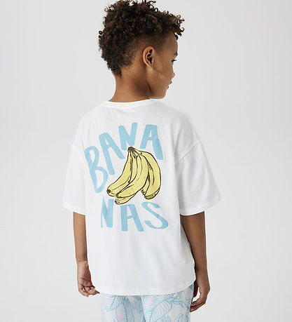 Name It T-shirt - NkmJacob - Bright White/Lemon Drop Name It T-shirt - NkmJacob - Bright White/Lemon Drop