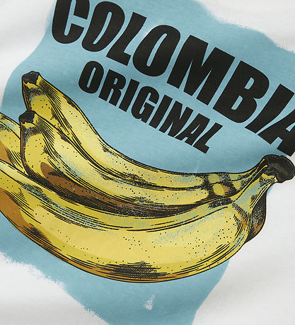 Name It T-shirt - NkmJacob - Bright White/Milky Blue 