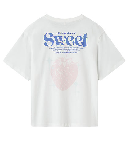 Name It T-shirt - NkfJessa - Bright White m. Print Name It T-shirt - NkfJessa - Bright White m. Print