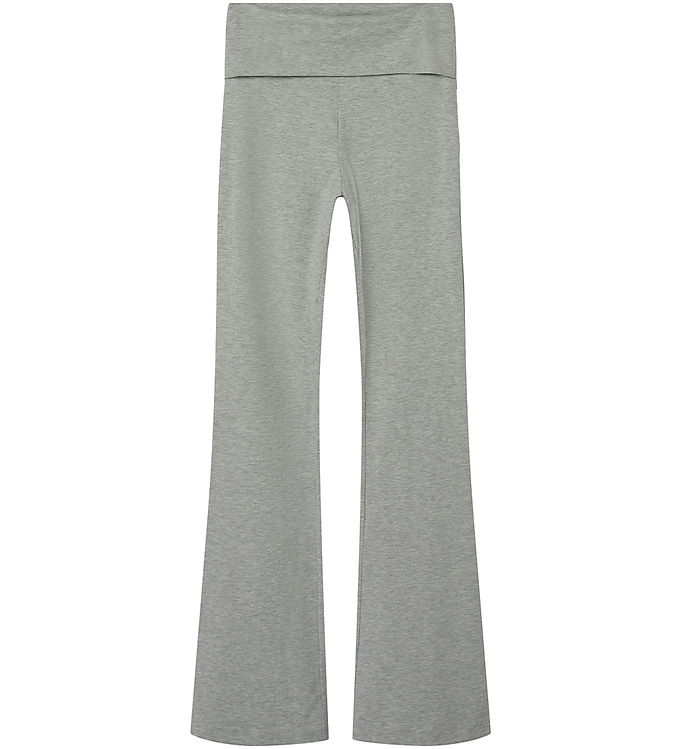 LMTD Bukser - NlfDicte - Light Grey Melange